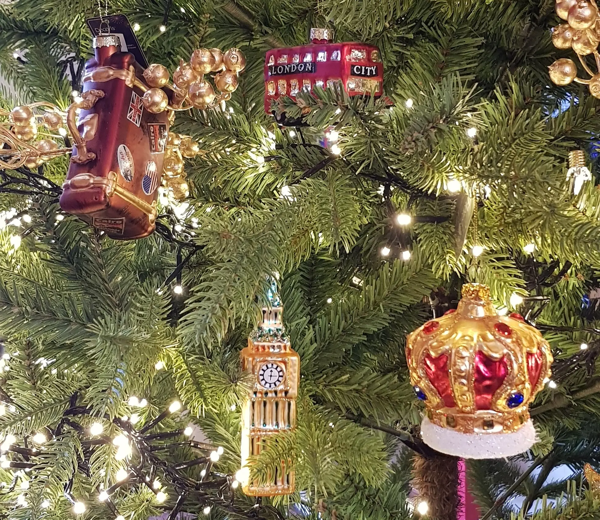 Best of British Themed Christmas Tree Decorations