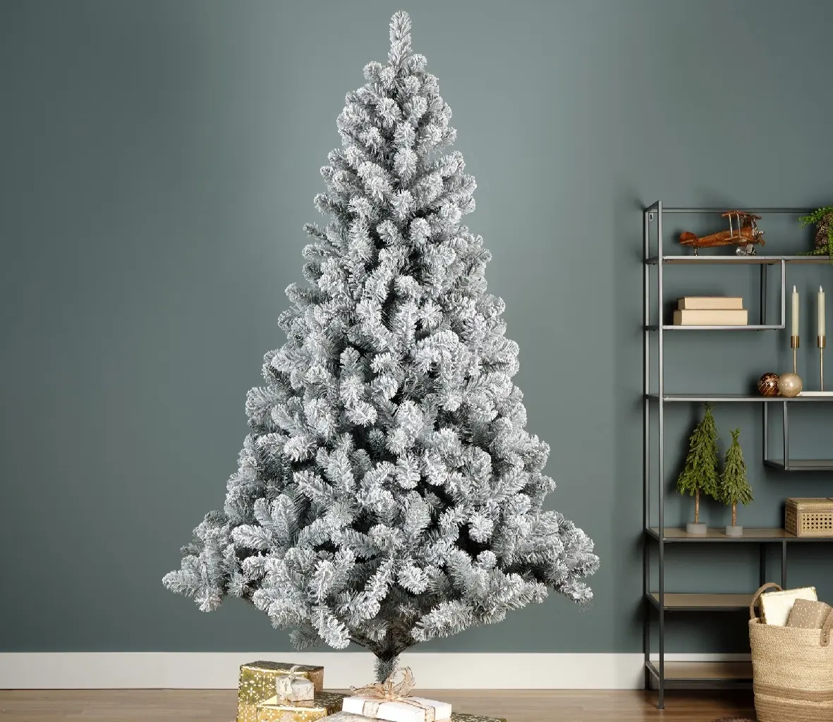 Everlands Frosted Imperial Pine Christmas Tree