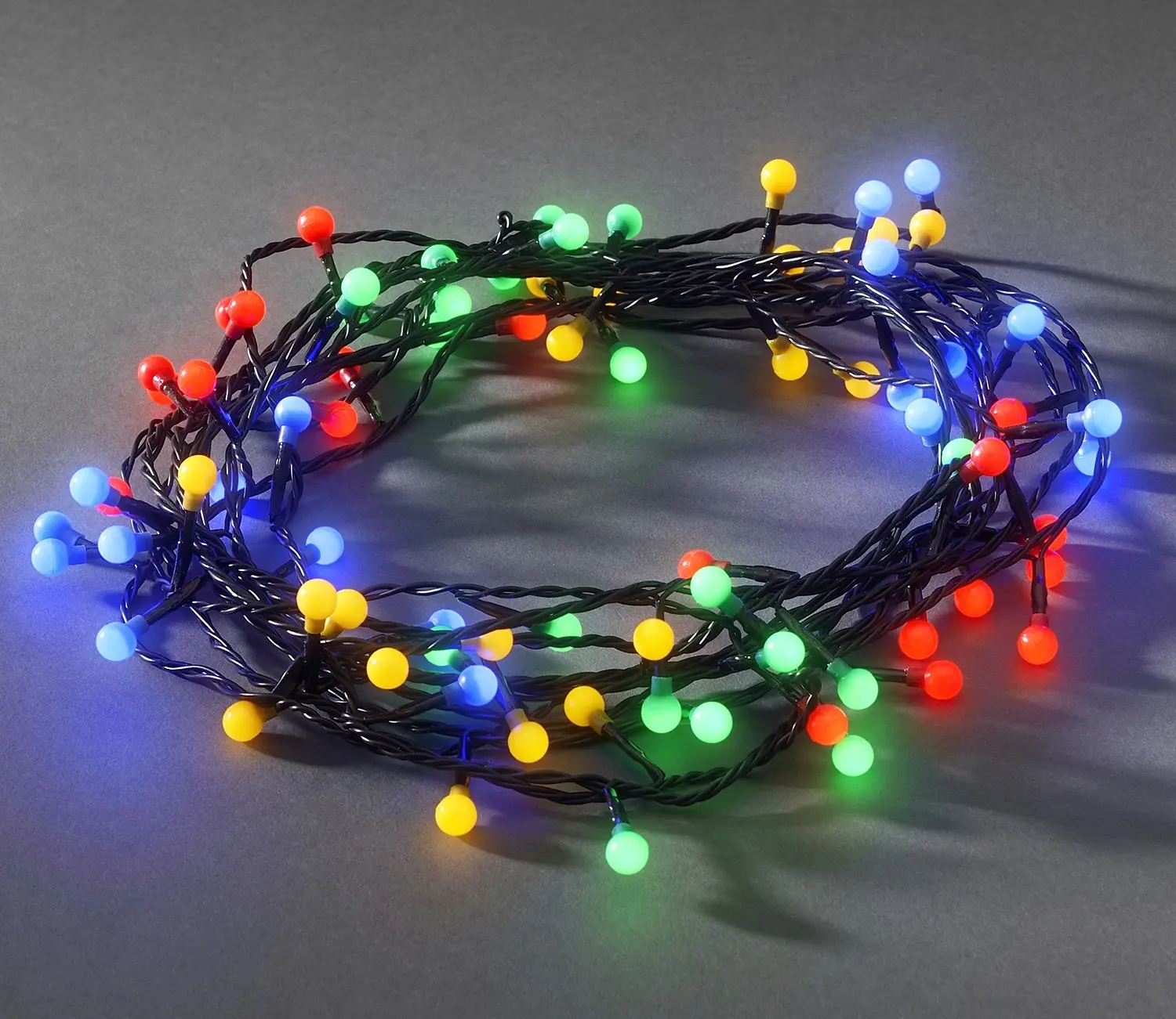 Konstsmide Multi-Coloured LED Cherry Christmas Lights