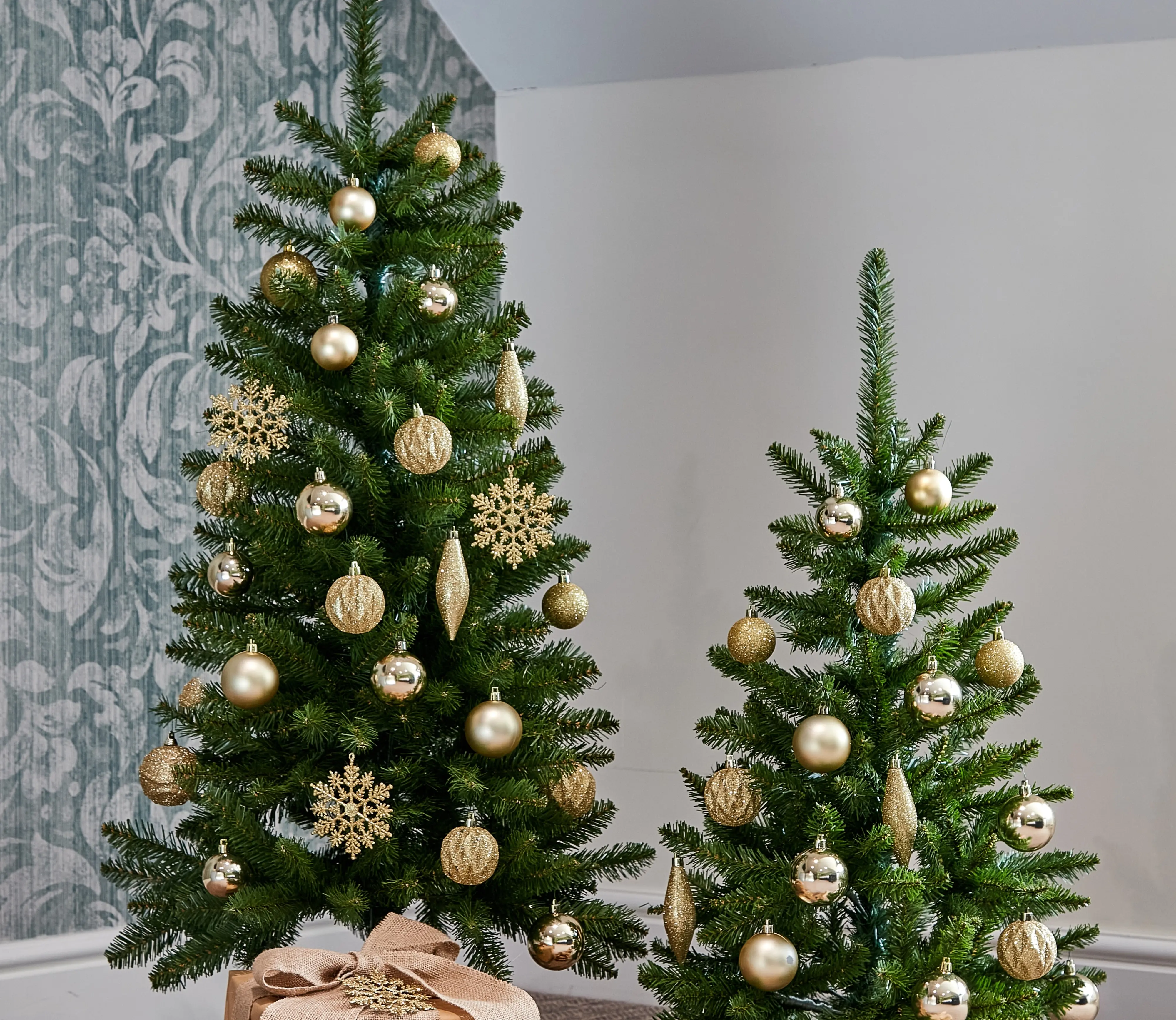 National Tree Co Kingswood Fir Slimline Christmas Tree