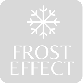Frost effect Christmas tree icon.